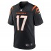 Игровая джерси Stanley Morgan Cincinnati Bengals Nike - Black