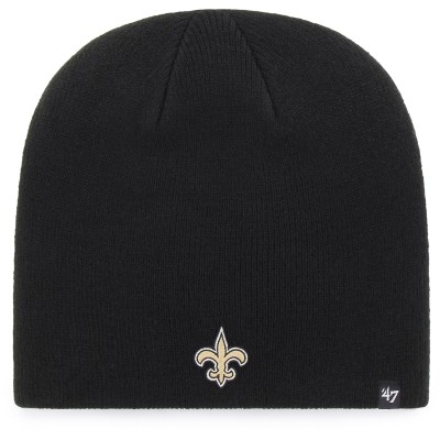 New Orleans Saints 47 Black Primary Logo Knit Beanie
