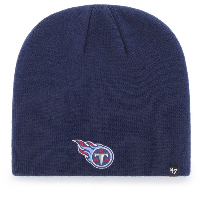Tennessee Titans 47 Primary Logo Knit Beanie - Navy