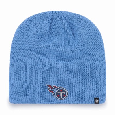 Tennessee Titans 47 Secondary Logo Knit Beanie - Light Blue