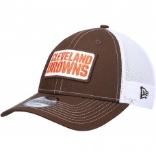Бейсболка Cleveland Browns New Era 9FORTY Trucker - Brown