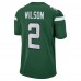 Игровая джерси Zach Wilson New York Jets Nike 2021 NFL Draft First Round Pick Game - Gotham Green