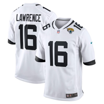 Игровая джерси Trevor Lawrence Jacksonville Jaguars Nike White - White