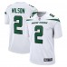 Игровая джерси Zach Wilson New York Jets Nike 2021 NFL Draft First Round Pick Game - White