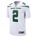 Игровая джерси Zach Wilson New York Jets Nike 2021 NFL Draft First Round Pick Game - White