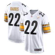 Najee Harris Pittsburgh Steelers Nike Game Jersey - White