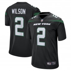 Игровая джерси Zach Wilson New York Jets Nike Alternate 2021 NFL Draft First Round Pick Game - Black