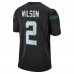 Игровая джерси Zach Wilson New York Jets Nike Alternate 2021 NFL Draft First Round Pick Game - Black