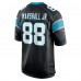 Игровая джерси Terrace Marshall Jr. Carolina Panthers Nike 2021 NFL Draft Pick Game - Black