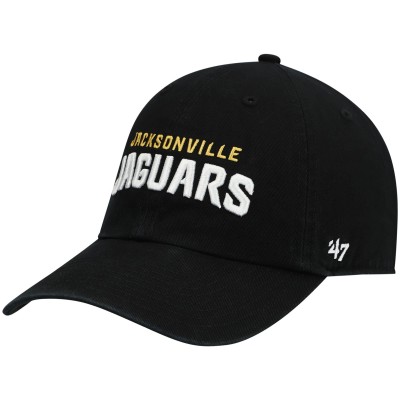 Бейсболка Jacksonville Jaguars 47 Clean Up Script - Black