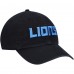 Бейсболка Detroit Lions 47 Black Clean Up Script