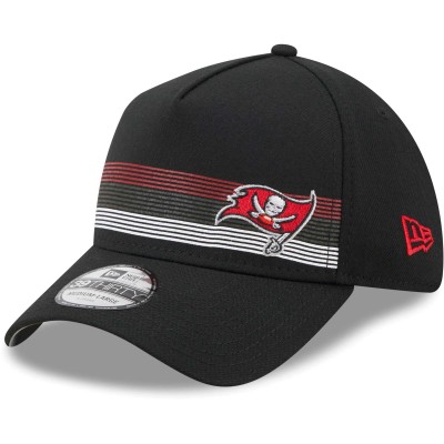 Бейсболка Tampa Bay Buccaneers New Era Flawless Stripe 39THIRTY - Black