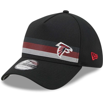Бейсболка Atlanta Falcons New Era Flawless Stripe 39THIRTY Flex - Black