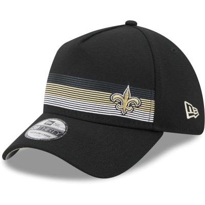 Бейсболка New Orleans Saints New Era Flawless Stripe 39THIRTY - Black