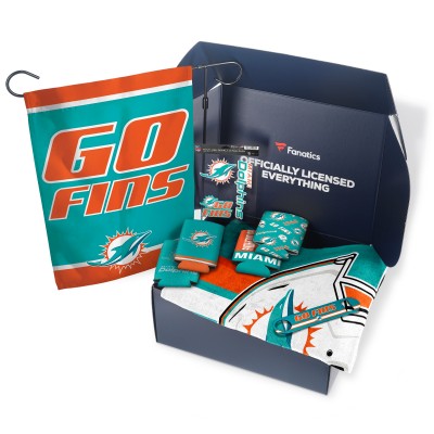 Fanatics Miami Dolphins Tailgate Game Day Essentials Gift Box