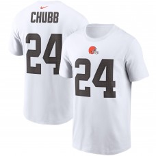 Футболка Nick Chubb Cleveland Browns Nike - White