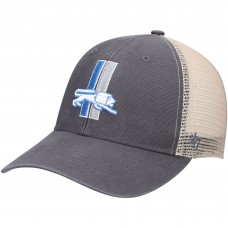 Detroit Lions 47 Charcoal/Natural Flagship MVP Snapback Hat