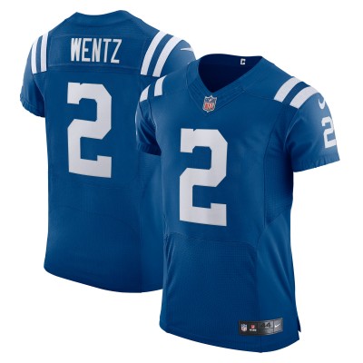 Игровая джерси Carson Wentz Indianapolis Colts Nike Vapor Elite - Royal