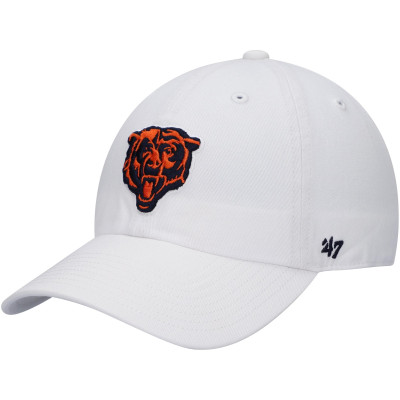 Бейсболка Chicago Bears 47 White Team Clean Up