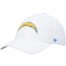 Бейсболка Los Angeles Chargers 47 Clean Up - White