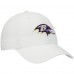 Бейсболка Baltimore Ravens 47 White Clean Up