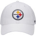 Бейсболка Pittsburgh Steelers 47 White Logo Clean Up