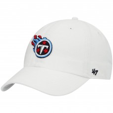 Tennessee Titans 47 Clean Up Adjustable Hat - White