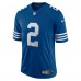 Джерси Carson Wentz Indianapolis Colts Nike Alternate Vapor Limited - Royal