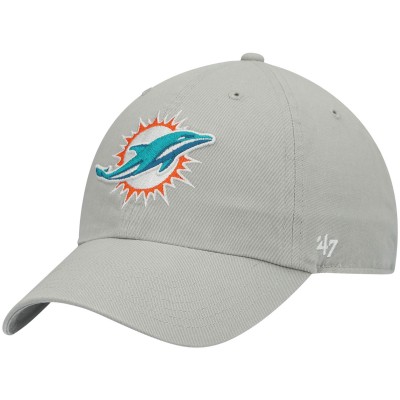 Бейсболка Miami Dolphins 47 Clean Up - Gray