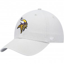 Бейсболка Minnesota Vikings 47 Gray Clean Up