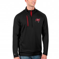 Кофта на короткой молнии Tampa Bay Buccaneers Antigua Generation - Black/Red
