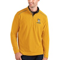 Los Angeles Rams Antigua Glacier Quarter-Zip Pullover Jacket - Gold/Charcoal