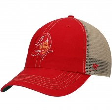 Бейсболка Tampa Bay Buccaneers Legacy Trawler Trucker Clean Up Snapback - Red/Natural