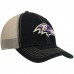 Бейсболка Baltimore Ravens 47 Black/Natural Trawler Trucker