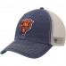 Chicago Bears 47 Navy/Natural Trawler Trucker Clean Up Snapback Hat
