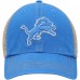 Detroit Lions 47 Blue/Natural Trawler Trucker Clean Up Snapback Hat