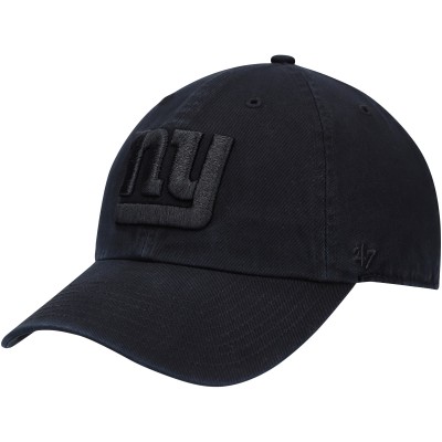 Бейсболка New York Giants 47 Black Team Tonal Clean Up