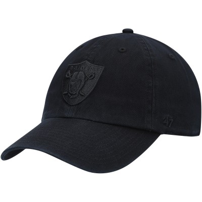 Бейсболка Las Vegas Raiders 47 Team Tonal Clean Up - Black