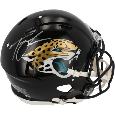 Autographed Jacksonville Jaguars Trevor Lawrence Fanatics Authentic Riddell Speed Authentic Helmet