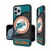 Чехол на телефон Miami Dolphins iPhone Pastime Design Bump
