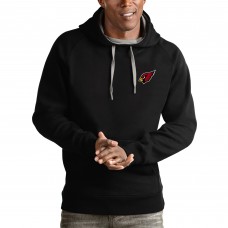 Толстовка с капюшоном Arizona Cardinals Antigua Logo Victory- Black
