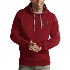 Толстовка с капюшоном Arizona Cardinals Antigua Logo Victory- Cardinal