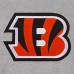 Куртка на кнопках Cincinnati Bengals JH Design Reversible Fleece - Gray/Black