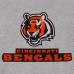 Куртка на кнопках Cincinnati Bengals JH Design Reversible Fleece - Gray/Black