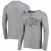 Carolina Panthers Concepts Sport Gray Takeaway Henley Long Sleeve Top