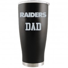 Именной стакан Las Vegas Raiders 20oz. Dad Stainless Steel - Black