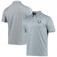 Поло Indianapolis Colts Antigua Deliver Button-Down - Gray/Royal