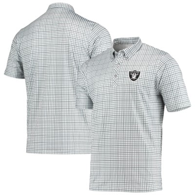 Поло Las Vegas Raiders Antigua Deliver - Gray/Black