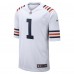 Игровая джерси Justin Fields Chicago Bears Nike 2021 NFL Draft First Round Pick Alternate Classic - White