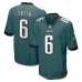 Игровая джерси DeVonta Smith Philadelphia Eagles Nike Game - Midnight Green